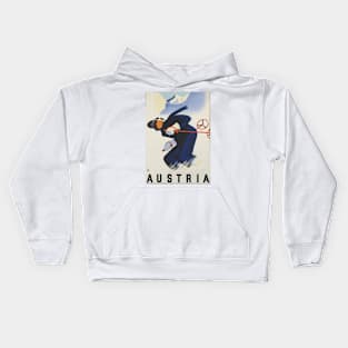 Austria Ski Kids Hoodie